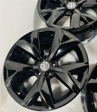 Load image into Gallery viewer, OEM 18” Volkswagen VW Atlas Prisma Factory Wheels Rims Full Set Black Gloss
