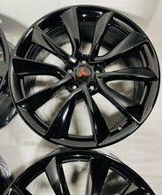 Load image into Gallery viewer, 19&quot; x 8.5” OEM Tesla Model 3 Genuine Factory Wheels Rims Set Black Gloss
