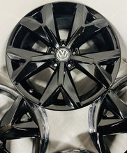 Load image into Gallery viewer, OEM 18” Volkswagen VW Atlas Prisma Factory Wheels Rims Full Set Black Gloss
